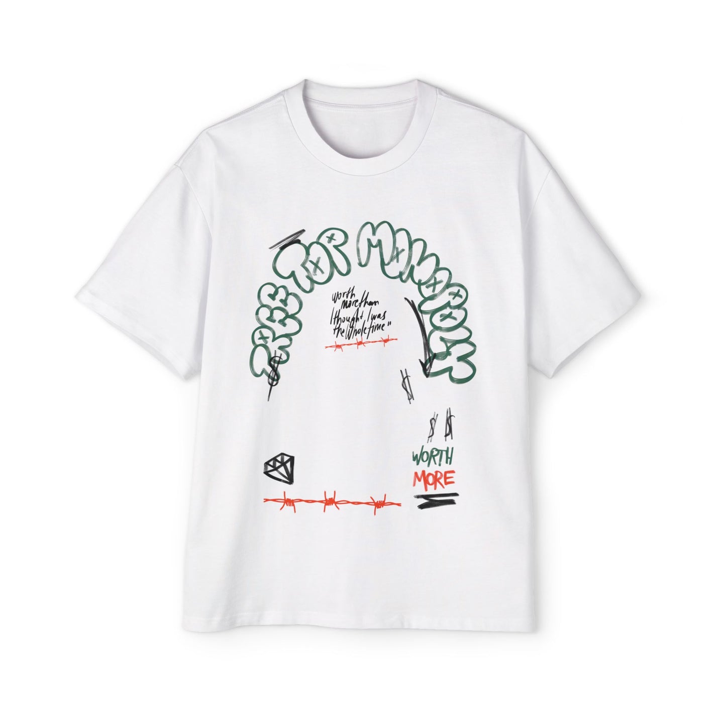 Worth More Oversized Tee